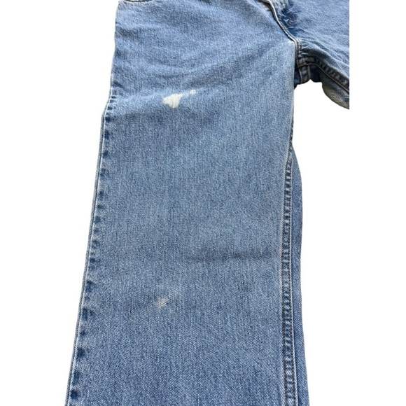 Levi’s 505 Regular Leg Straight Fit Jeans in Light Blue Size 36/30 - Picture 7 of 10